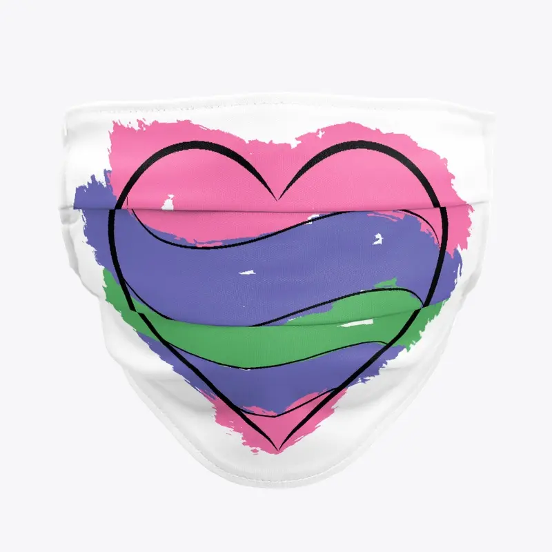 Trigender Heart Flag