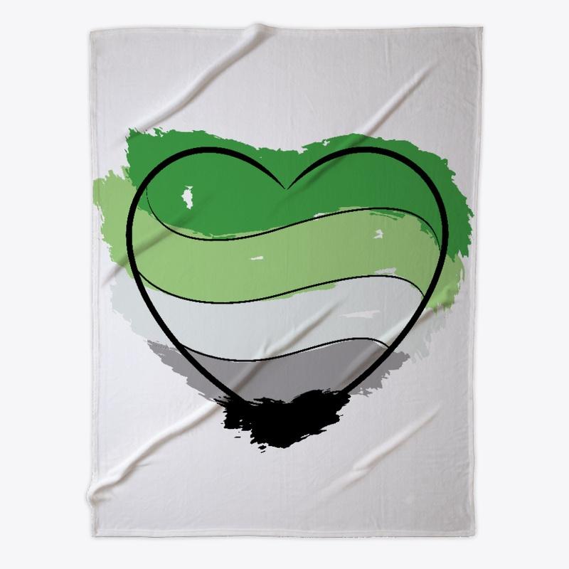 Aromantic Heart Flag